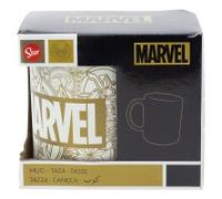 Stor taza ceramica 325 ml en caja regalo marvel golden treasure