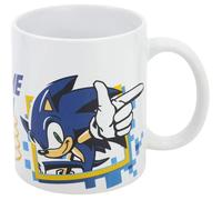 STOR TAZA CERAMICA 325 ML. EN CAJA REGALO SONIC GAME SONIC GAME ON WH 11x8x10 Cms.