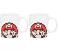 Stor TAZA CERAMICA 325 ML EN CAJA REGALO SUPER MARIO (Paquete de 2)