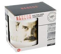 STOR Taza Ceramica 325ml en Caja de Regalo de Narcos 'Pablo' (19709), No Aplica