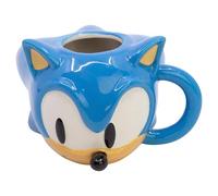 Stor TAZA CERAMICA 3D 400 ML EN CAJA DE REGALO SONIC HEAD