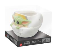 Taza 3D Grogu En Cuna Star Wars The Mandalorian Cerámica 400 mls