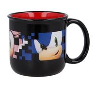TAZA CERAMICA DESAYUNO 400 ML EN CAJA REGALO SONIC
