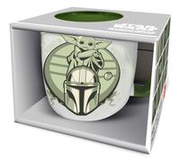 Stor Taza cerámica Elite 380 ml en caja de regalo Grogu Mandalorian