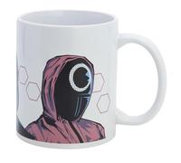 Taza de cerámica de sublimación de 325 ml en caja de El juego del calamar