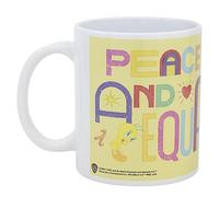 Stor Taza de cerámica de sublimación de 325 ml en caja de regalo de LOONEY TUNES DESIGN 1