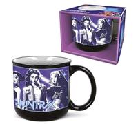 Stor Taza de Cerámica Las Guerreras K-Pop 400ml - Taza Desayuno Original con Diseño de Personajes - Apta para Lavavajillas y Microondas