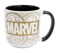 Stor Taza Elite de Cerámica Vengadores 380 ml - Diseño Original con Personajes de Cine - Apta para Microondas y Lavavajillas