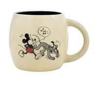 Stor S.L. Taza de cerámica Globe 380 ml Mickey Mouse Vintage
