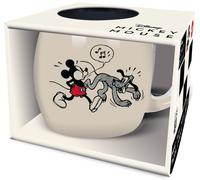 Stor S.L. Taza de cerámica Globe 380 ml Mickey Mouse Vintage