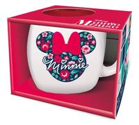 Stor taza globe de cerámica de 380 ml de minnie mouse