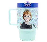 Stor Taza Infantil con Tapa Frozen 530ml - Plastico con Tapon Antigoteo - Vaso con Rosca para Niños