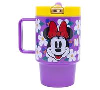 Stor Taza Infantil con Tapa Minnie Mouse 530ml - Plastico Libre de BPA con Tapon Antigoteo - Vaso con Rosca para Niños
