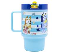 Taza infantil de plástico con tapa de 530 ml de Bluey