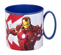 Stor Taza infantil de plástico reutilizable para microondas de 265 ml avengers rolling thunder