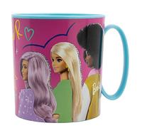 Stor Taza infantil de plástico reutilizable para microondas de 390 ml de Barbie