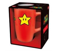 Stor taza latte de cerámica super mario bros 695ml - taza grande para