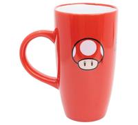Stor Taza Latte de Cerámica Super Mario Bros 695ml - Taza Grande para Café Té y Chocolate con Diseños Originales - Apta para Lavavajillas y Microondas