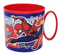 Stor Taza Marvel Spiderman Spider Gwen Miles Morales Mug de plástico para desayuno merienda 265 ml
