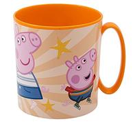 Stor S.L. Taza infantil reutilizable Peppa Pig 390 ml apta para microondas