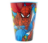 Stor Taza reutilizable para niños de plástico sin BPA, 430 ml | Spiderman Midnight Flyer