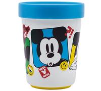 Stor Vaso Infantil Reutilizable Bicolor con Base Antideslizante de 260 ml de Mickey Mouse