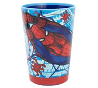 Stor Vaso antivuelco Spider-Man Dimension de plástico 470 ml con tecnología Smartgrip - Vaso infantil que no se vuelca y se levanta fácilmente para beber, idea de regalo