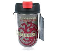 Stor Vaso Cafe Doble Pared | Juego De Tronos, color Negro, Mediano, 370 ml