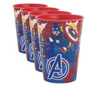Stor VASO EASY PEQUEÑO 260 ML AVENGERS BOMBERS (Paquete de 4)
