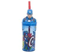 Stor VASO FIGURITA 3D 360 ML AVENGERS SEVEN WONDERS CAPTAIN AMERICA
