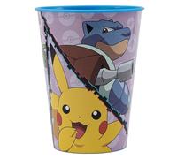 Stor Vaso Infantil Pokémon de Plástico 260ml - Resistente a Caídas - Perfecto para Niños en Casa y Colegio