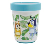 Stor Vaso Infantil Reutilizable Bicolor con Base Antideslizante de 260 ml de Bluey