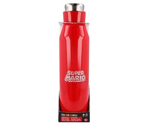 Stor8412497013715Acero Inoxidable Diabolo Térmica Botella, 580 ml Capacidad, Super Mario