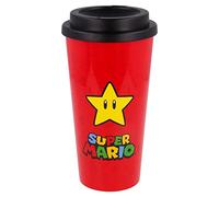 Vaso de café para Llevar Reutilizable de 520 ml de Super Mario