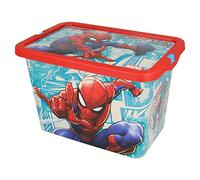 Stor8412497026241Almacenamiento Cuadro de Clic, 7 Litro Capacidad, Spiderman Cómics