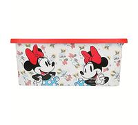 Stor Caja de almacenaje con Cierre de Click de 13 litros de Minnie Mouse