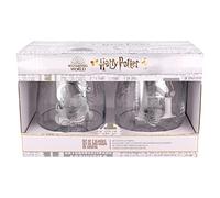 Stor8412497039463Cristal Vidrio 2-Piezas Juego, 510 ml Capacidad, Harry Potter