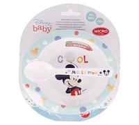 Stor8412497130788Bebé Micro Vajilla 2-Piezas Juego, Genial Como Mickey