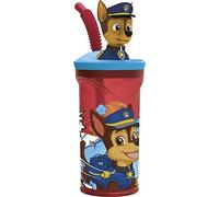 Stor84124971896633D Figurilla Vaso, 360 ml Capacidad, Patrulla Canina Cómic