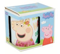 Stor8412497201020Cerámica Taza en Regalo Caja, 325 ml Capacidad, Peppa Pig Flamenco Rosa