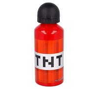 Stor8412497404346Aluminio Botella, 400 ml Capacidad, Minecraft