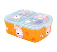 Fiambrera infantil múltiple xl con 4 compartimentos de Peppa Pig