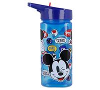 Stor8412497501144Cuadrado Agua Botella, 530 ml Capacidad, Es Una Cosa de Mickey