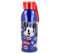 Stor8412497501243Aluminio Botella con Silicona Colgador, 510 ml Capacidad, Mickey Mouse