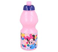 Stor8412497511327Deporte Agua Botella, 400 ml Capacidad, Minnie Sentirse Bien