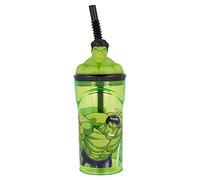 Stor84124975777743D Figurilla Vaso, 360 ml Capacidad, Vengadores Cómic Héroes Hulk
