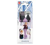 Stor8412497604180Metálico Cubertería 2-Piezas Juego, Congelado Ii La Reina Nieves