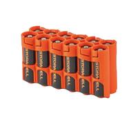 Storacell 12AAORG Universal Naranja - Soporte (Universal, Naranja, AA batteries)