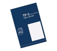 Storage Bag Almohadilla térmica de alta conductividad de 120 x 20 mm, ideal para consolas electrónicas, almohadilla térmica de silicona que amortigua las vibraciones