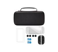 Storage Bag for 2 for 2 NS2 Game Silicone Cover Grips Portable Carrying Protective Case Film Set
